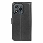 For Honor 400 Lite Litchi Texture Horizontal Flip Leather Phone Case with Holder(Black) - 3
