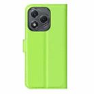 For Honor 400 Lite Litchi Texture Horizontal Flip Leather Phone Case with Holder(Green) - 2