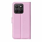 For Honor X8c Litchi Texture Horizontal Flip Leather Phone Case with Holder(Pink) - 3