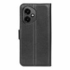 For Honor 400 Global Litchi Texture Horizontal Flip Leather Phone Case with Holder(Black) - 3