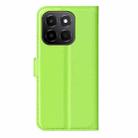 For Honor X6c Litchi Texture Horizontal Flip Leather Phone Case with Holder(Green) - 3