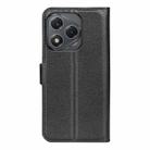 For Honor 400 Smart Litchi Texture Horizontal Flip Leather Phone Case with Holder(Black) - 3