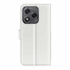 For Honor 400 Smart Litchi Texture Horizontal Flip Leather Phone Case with Holder(White) - 3