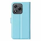 For Honor 400 Smart Litchi Texture Horizontal Flip Leather Phone Case with Holder(Blue) - 3