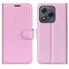 For Honor 400 Smart Litchi Texture Horizontal Flip Leather Phone Case with Holder(Pink) - 1