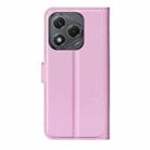 For Honor 400 Smart Litchi Texture Horizontal Flip Leather Phone Case with Holder(Pink) - 3
