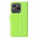 For Honor 400 Smart Litchi Texture Horizontal Flip Leather Phone Case with Holder(Green) - 3