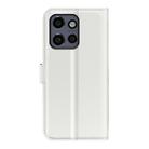 For Motorola Moto 50 Neo 5G Litchi Texture Horizontal Flip Leather Phone Case with Holder(White) - 3