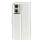 For Motorola Moto G Stylus 5G 2024 Litchi Texture Horizontal Flip Leather Phone Case with Holder(White) - 3