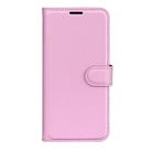 For Motorola Moto G 5G 2025 Litchi Texture Horizontal Flip Leather Phone Case with Holder(Pink) - 2