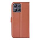 For Motorola Moto G Power 2025 Litchi Texture Horizontal Flip Leather Phone Case with Holder(Brown) - 3
