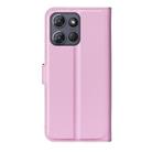 For Motorola Moto G Power 2025 Litchi Texture Horizontal Flip Leather Phone Case with Holder(Pink) - 3