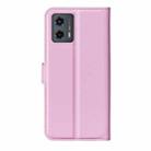 For Motorola Moto G 5G 2023 Litchi Texture Horizontal Flip Leather Phone Case with Holder(Pink) - 3