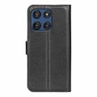 For Motorola Moto G Stylus 5G 2025 Litchi Texture Horizontal Flip Leather Phone Case with Holder(Black) - 3