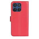 For Motorola Moto G Stylus 5G 2025 Litchi Texture Horizontal Flip Leather Phone Case with Holder(Red) - 3