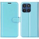For Motorola Moto G Stylus 5G 2025 Litchi Texture Horizontal Flip Leather Phone Case with Holder(Blue) - 1
