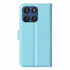 For Motorola Moto G Stylus 5G 2025 Litchi Texture Horizontal Flip Leather Phone Case with Holder(Blue) - 3