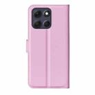 For Motorola Moto G86 5G Litchi Texture Horizontal Flip Leather Phone Case with Holder(Pink) - 3