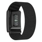 For WHOOP 4.0 Elastic Force Decorative Design Nylon Watch Band(Black) - 2