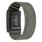 For WHOOP 4.0 Elastic Force Decorative Design Nylon Watch Band(Gray Green) - 2