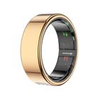R11 SIZE 8 Smart Ring, Support Heart Rate / Blood Oxygen / Sleep / Multiple Sports Modes(Gold) - 2