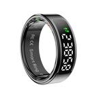 R11 SIZE 9 Smart Ring, Support Heart Rate / Blood Oxygen / Sleep / Multiple Sports Modes(Black) - 1