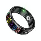 R12 SIZE 11 Smart Ring, Support Heart Rate / Blood Oxygen / Sleep / Multiple Sports Modes(Black) - 3