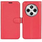 For Xiaomi Redmi 14C 4G Litchi Texture Horizontal Flip Leather Phone Case with Holder(Red) - 1