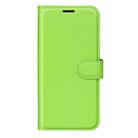 For Xiaomi 14T Litchi Texture Horizontal Flip Leather Phone Case with Holder(Green) - 2