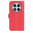 For Xiaomi Redmi Note 14 Pro 5G Litchi Texture Horizontal Flip Leather Phone Case with Holder(Red) - 3