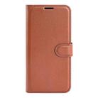For Xiaomi Redmi Note 14 Pro+ Litchi Texture Horizontal Flip Leather Phone Case with Holder(Brown) - 2