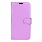 For Xiaomi Redmi Note 14 Pro+ Litchi Texture Horizontal Flip Leather Phone Case with Holder(Purple) - 2