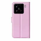 For Xiaomi 15 Litchi Texture Horizontal Flip Leather Phone Case with Holder(Pink) - 3