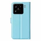 For Xiaomi 15 Pro Litchi Texture Horizontal Flip Leather Phone Case with Holder(Blue) - 3