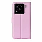 For Xiaomi 15 Pro Litchi Texture Horizontal Flip Leather Phone Case with Holder(Pink) - 3