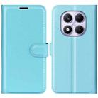 For Xiaomi Redmi Note 14 Pro 4G Litchi Texture Horizontal Flip Leather Phone Case with Holder(Blue) - 1