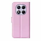 For Xiaomi Redmi Note 14 Pro 4G Litchi Texture Horizontal Flip Leather Phone Case with Holder(Pink) - 3