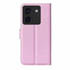 For Xiaomi Poco M7 Pro 5G Litchi Texture Horizontal Flip Leather Phone Case with Holder(Pink) - 3