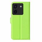 For Xiaomi Poco M7 Pro 5G Litchi Texture Horizontal Flip Leather Phone Case with Holder(Green) - 3