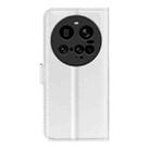 For Xiaomi 15 Ultra Litchi Texture Horizontal Flip Leather Phone Case with Holder(White) - 3