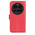 For Xiaomi 15 Ultra Litchi Texture Horizontal Flip Leather Phone Case with Holder(Red) - 3