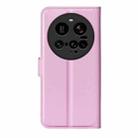 For Xiaomi 15 Ultra Litchi Texture Horizontal Flip Leather Phone Case with Holder(Pink) - 3
