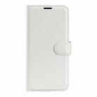 For Redmi K80 Pro / Poco F7 Ultra Litchi Texture Horizontal Flip Leather Phone Case with Holder(White) - 2