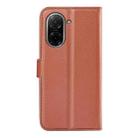 For Redmi A5 4G 173.3mm Litchi Texture Horizontal Flip Leather Phone Case with Holder(Brown) - 3