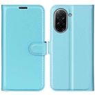 For Redmi A5 4G 173.3mm Litchi Texture Horizontal Flip Leather Phone Case with Holder(Blue) - 1