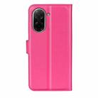For Redmi A5 4G 173.3mm Litchi Texture Horizontal Flip Leather Phone Case with Holder(Rose Red) - 3