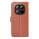 For Redmi Note 15 Pro Global 163.6mm Litchi Texture Horizontal Flip Leather Phone Case with Holder(Brown) - 3