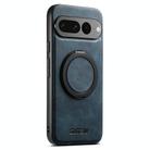 For Google Pixel 7 Pro Suteni G3 Suteni G3 Oil Wax 360 Rotation Holder MagSafe Back Phone Case(Blue) - 1