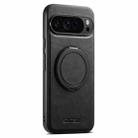 For Google Pixel 10 Suteni G3 Suteni G3 Oil Wax 360 Rotation Holder MagSafe Back Phone Case(Black) - 1