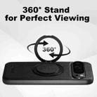 For Google Pixel 10 Suteni G3 Suteni G3 Oil Wax 360 Rotation Holder MagSafe Back Phone Case(Black) - 2